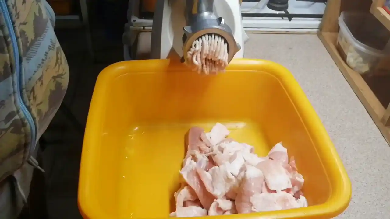 Mielenie mięsa na sicie 3mm