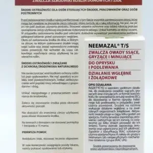 NeemAzal Zwalcza Ziemiorki i Inne Szkodniki 10ml Target 8