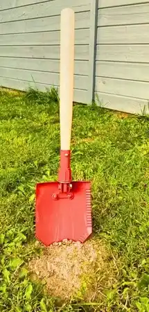 Saperka składana Green Star czerwona 2