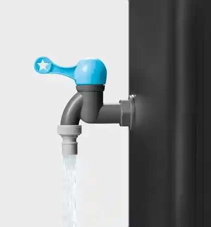 Składana beczka na wodę deszczowa 250L Cellfast 9