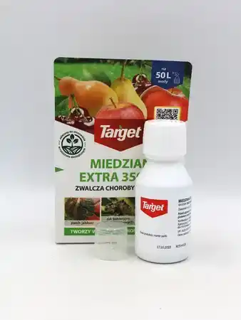 Miedzian Extra 350SC Zwalcza Choroby Roślin 100ml Target 3
