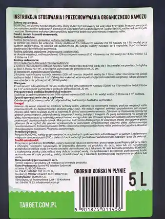 Płynny Obornik Koński 5l Target 3