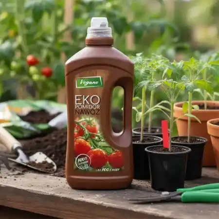 Zestaw Ekopomidor Vegano 5x1l Naturalny Nawoz Ekologiczny 50% taniej 12