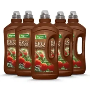 Zestaw Ekopomidor Vegano 5x1l Naturalny Nawoz Ekologiczny 50% taniej 2